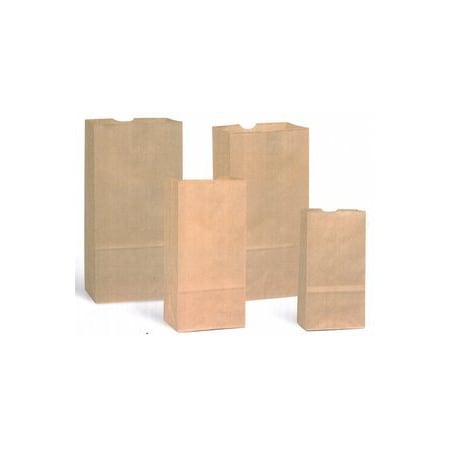 Brown Grocery Bags 12# Nat. Hd Paper Bag 500/Pack, 500PK 801625062